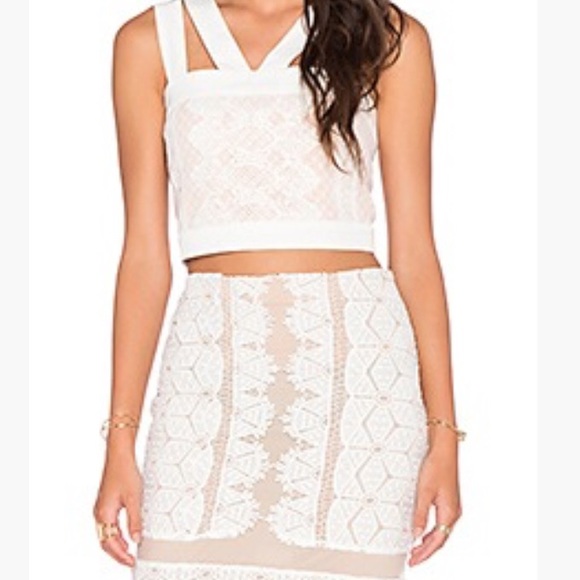 Endless Rose Dresses & Skirts - Endless Rose two piece crop top + skirt set